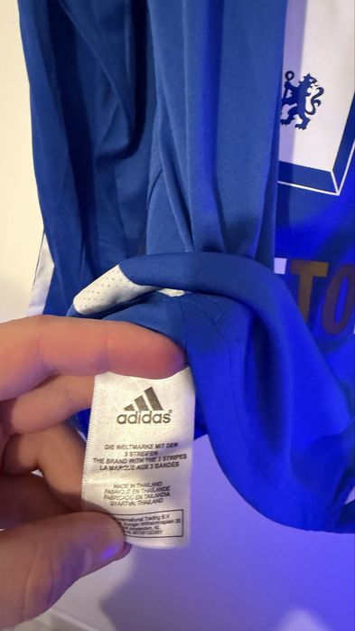 Longsleeve  Koszulka Retro Chelsea FC – Didier Drogba (Finał LM 2012, Monachium)