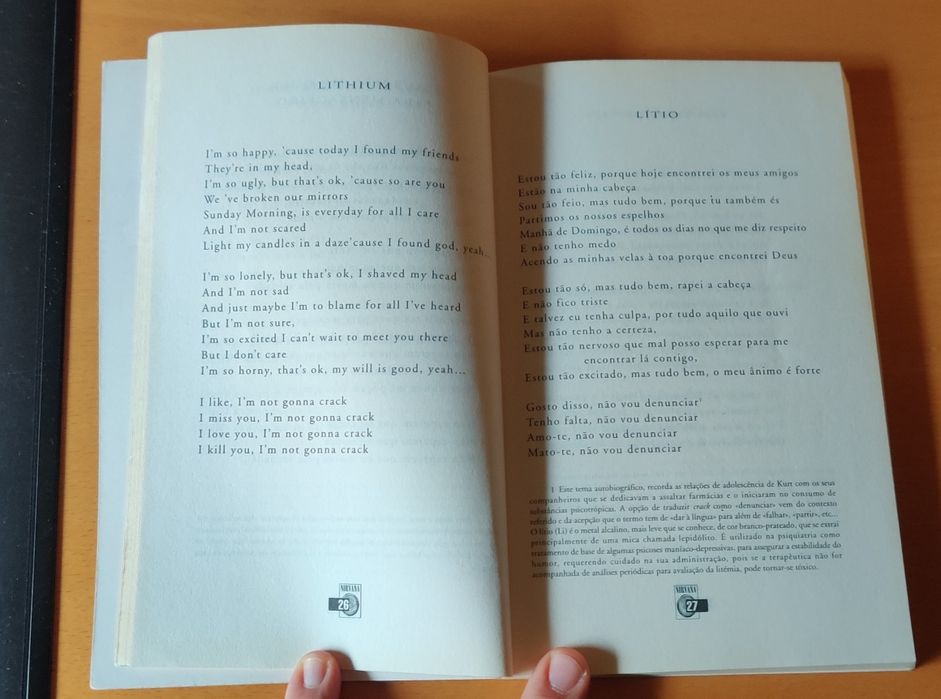 Livro Nirvana Kurt Cobain Assírio & Alvim