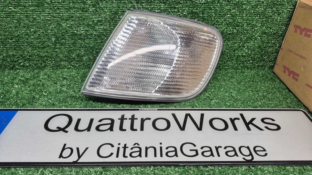 Pisca Farolim Frente Esquerdo Audi 100 C4 Branco TYC 18.5002.A5.2B Novo