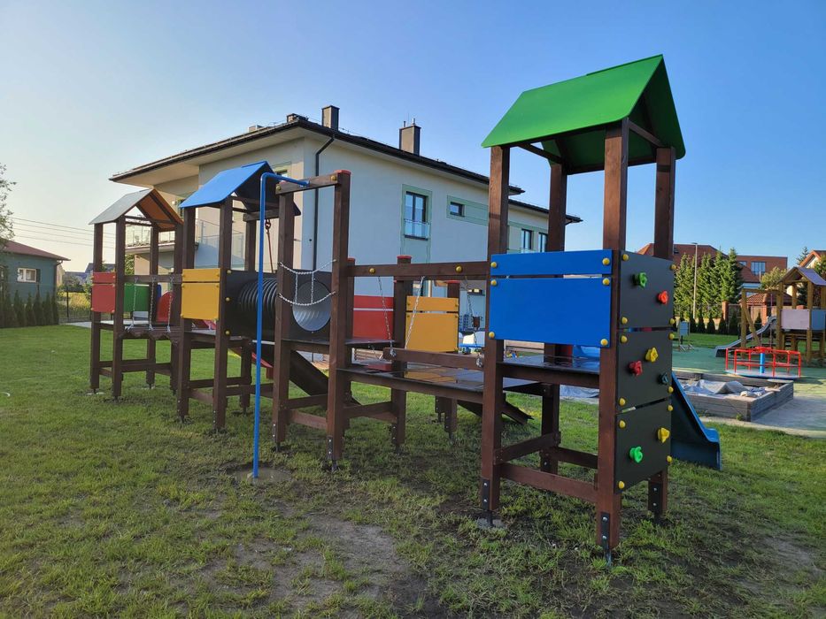 Plac zabaw z Certyfikatem PN-EN 1176 Zestaw pt "Smocza Polanka"