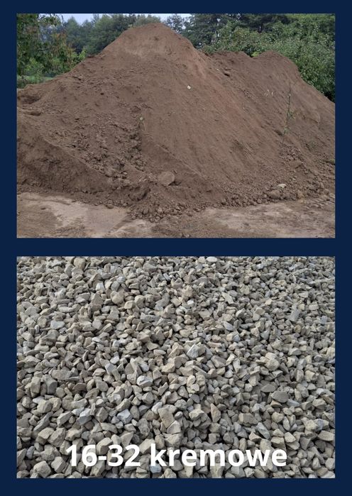 Kruszywa, Grys, Żwir, Piasek, Ziemia Transport I Sprzedaż