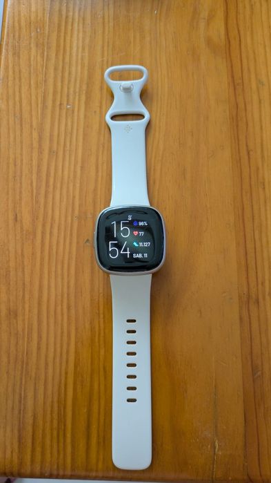 Fitbit Sense 2 Smartwatch + 8 Pulseiras + Películas (Excelente Estado)