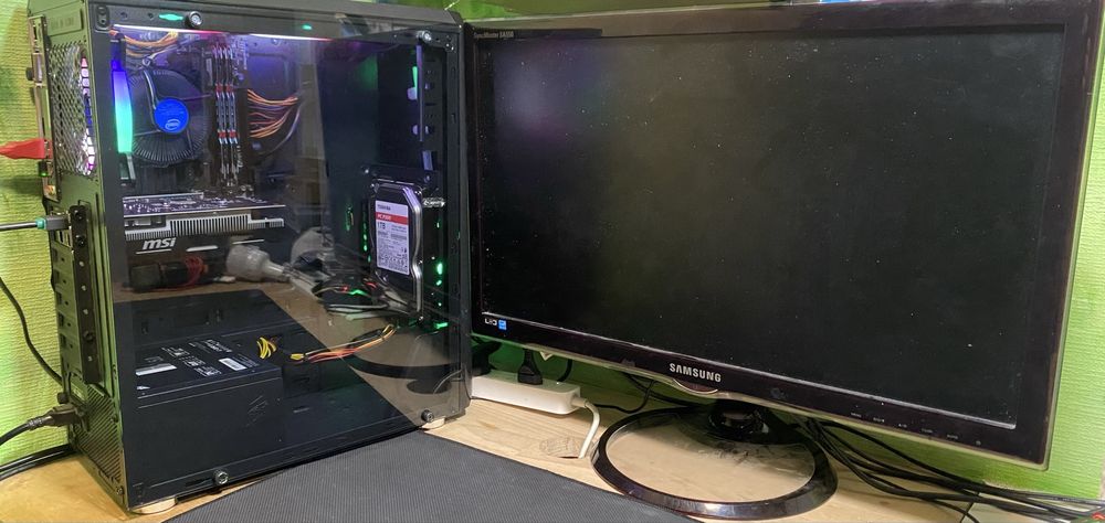 Ігровий ПК + Монітор! Expert PC Ultimate + Samsung SA550