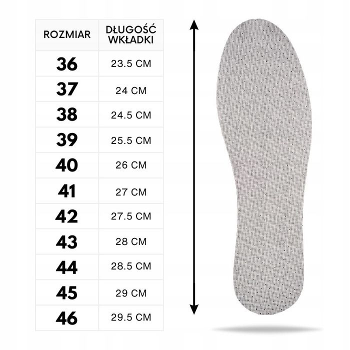 R. 43 - Wkładki lateksowe Stop Odor Carbon Paolo Peruzzi 03W43