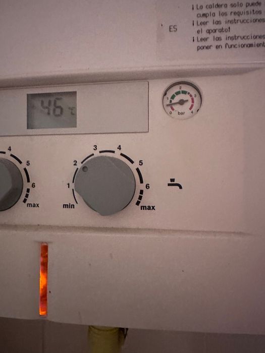 Caldeira VULCANO, sem danos, a funcionar em pleno. Sem danos .