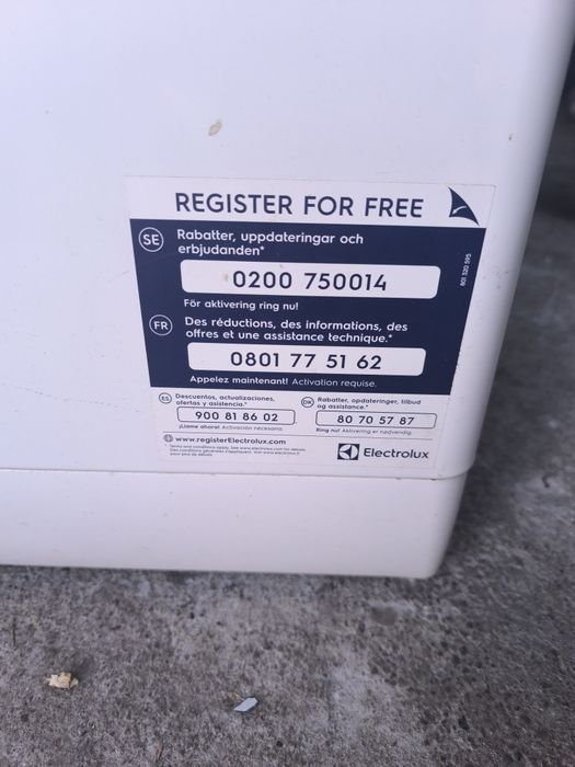 Pralka Electrolux 6kg ładowana od góry części!
