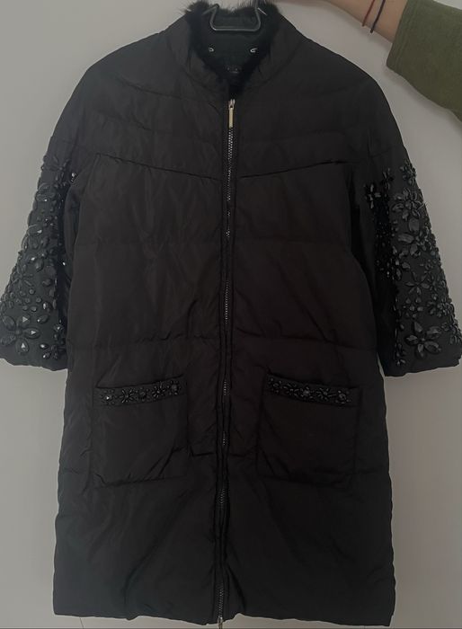 Куртка-пуховик Twinset Simona Barbieri з прикрасами