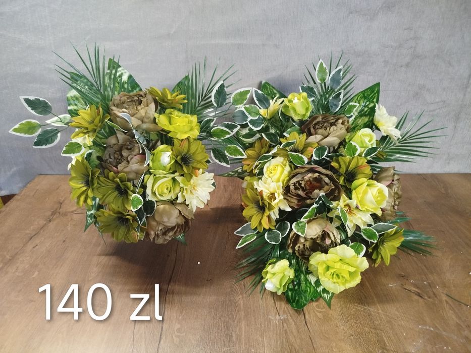 Wiązanki kompozycje nagrobne