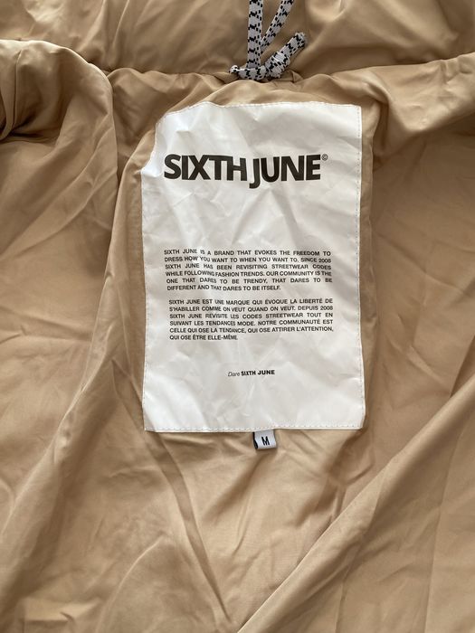 Piękna i ciepła kurtka na zimę marki Sixth June