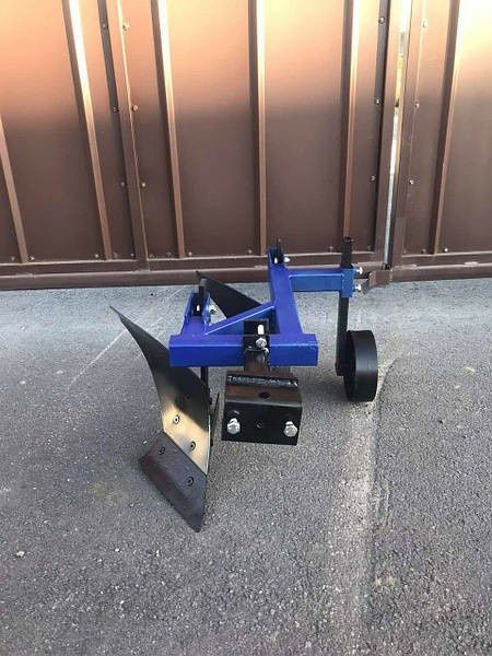 Плуг мотоблочный двух корпусный 2*20, удлиненная сцепка