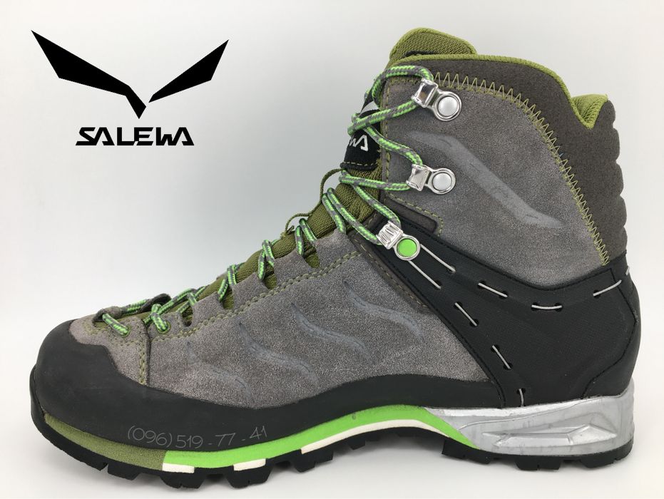 Детские кожаные ботинки Salewa Trainer GTX Gore-Tex 40 1/2 оригинал