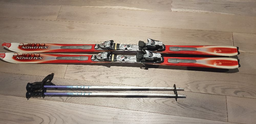 Narty SALOMON 185 cm equipeaxe prolink