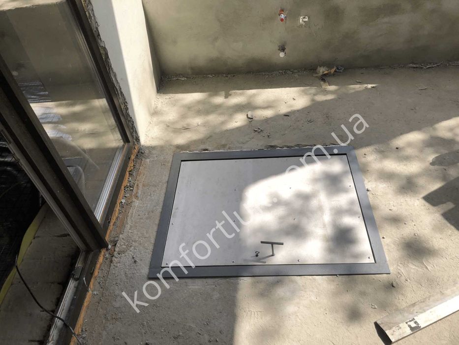 Підлоговий люк в підвал — Ревізійний каналізаційний люк від виробника