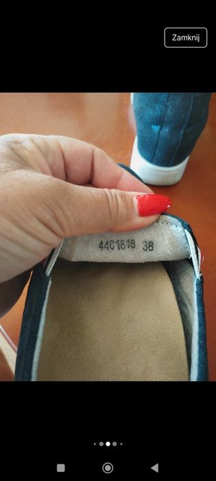 Buty na koturnie LANGIER
