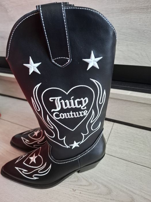 Nowe kowbojki od juicy couture 37 haftowane unikat