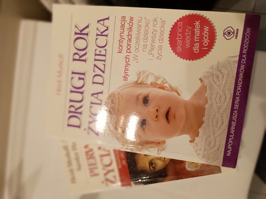 Komplet Pierwszy rok życia dziecka drugi rok Heidi Murkoff książka