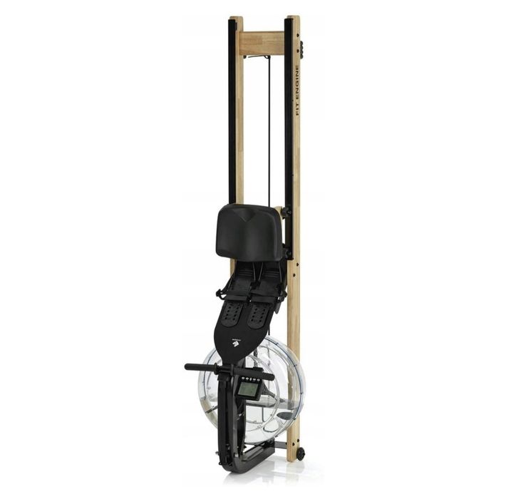 Wioślarz wodny Fitengine LCD trenażer 150 kg