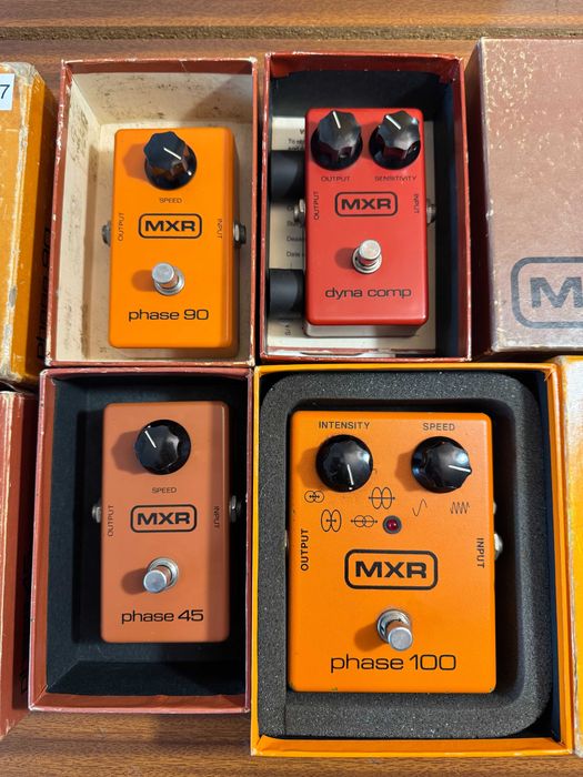 Pack de pedais MXR Bloco Logo, DynaCom + Phaser 45 +90 +100