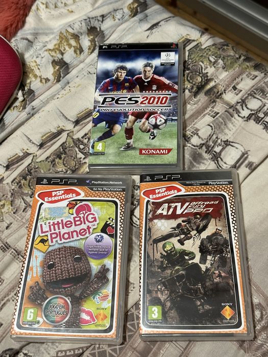 3 jogos para PSP