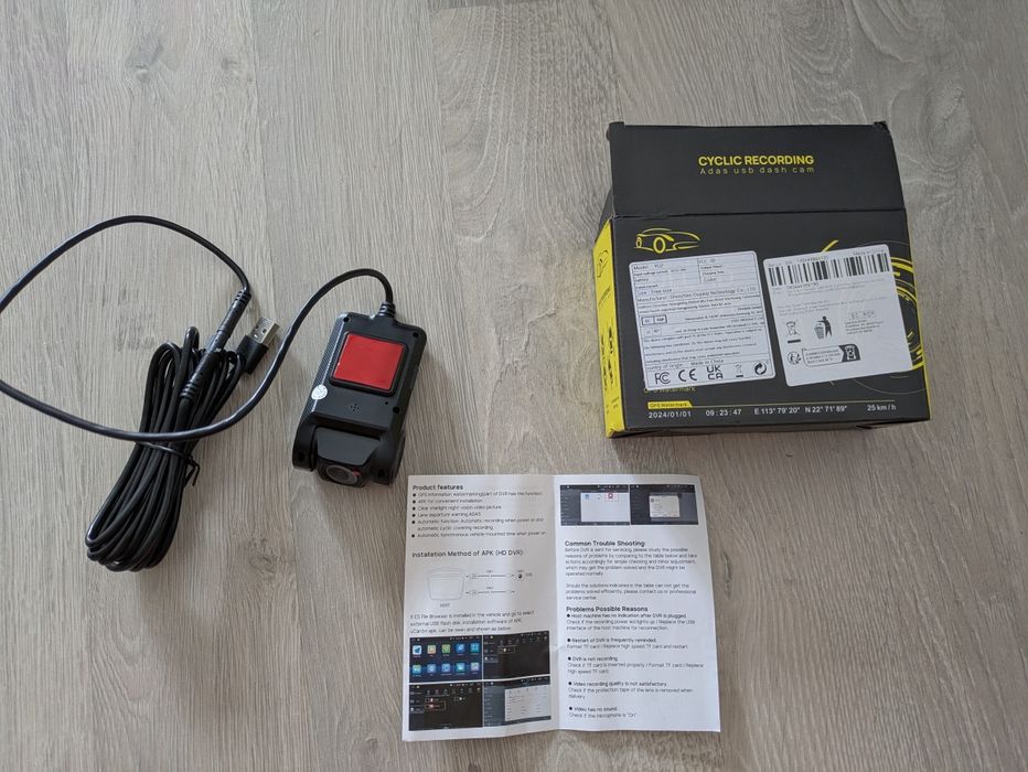 Câmara de video para autoradio