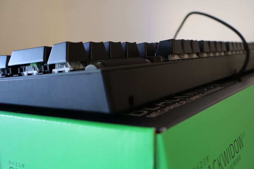 Teclado Gaming Razer BlackWidow V3 - Layout PT - Green Switches