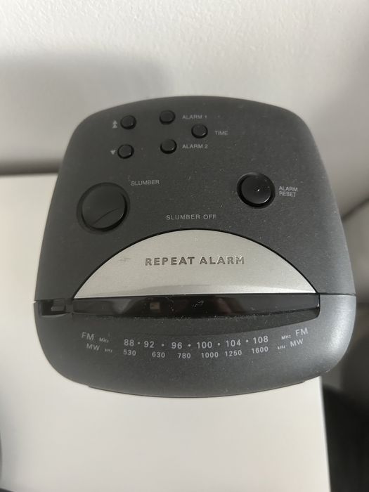 Radio despertador philips