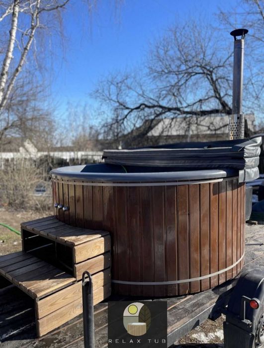 Чан джакузи. Карпатський чан. Офуро. Спа купель