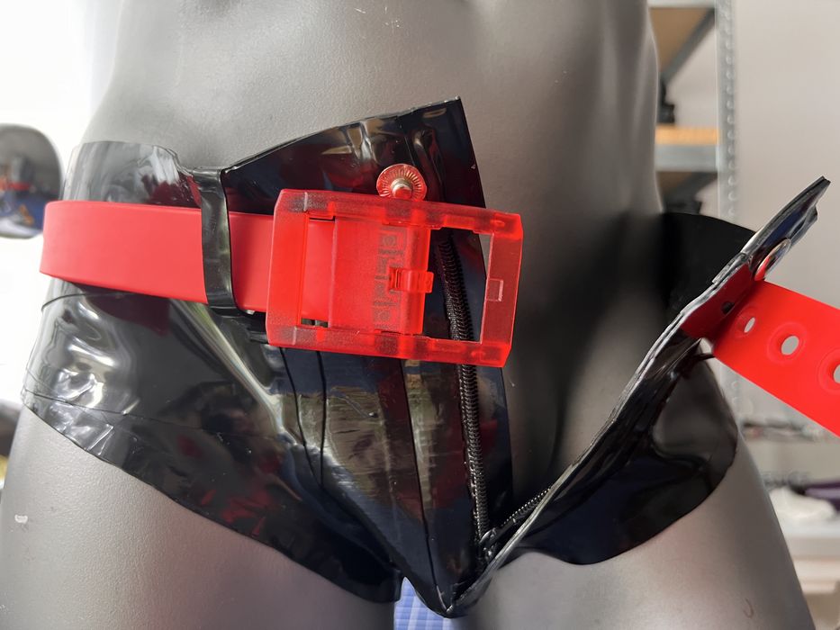Bokserki szorty męskie latex