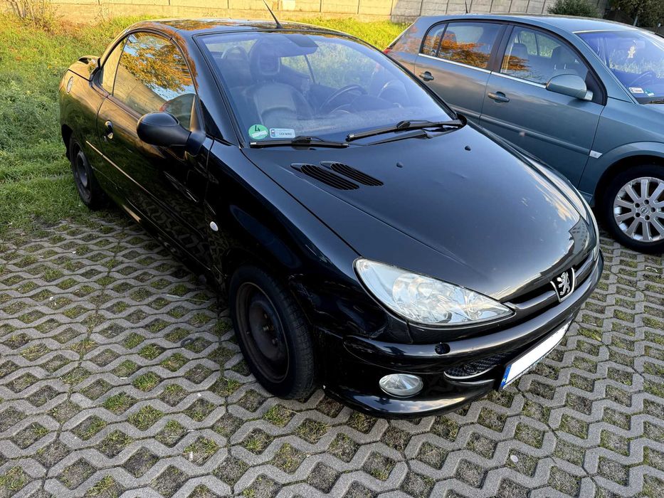 Peugeot 206 cc 1.6benz automat 03r opłaty 08.26 rozrząd do zmiany
