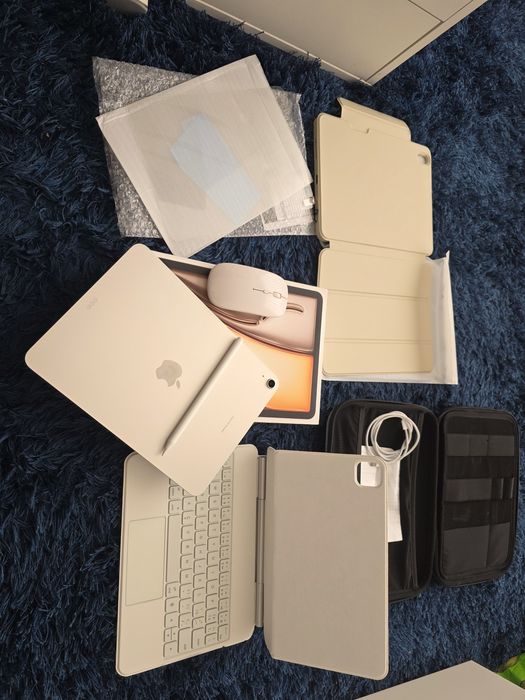 iPad Pro M2 12.9" 256GB Cellular, Air M3 256GB ESTREAR. Troca/Retoma. Fatura,Garantia