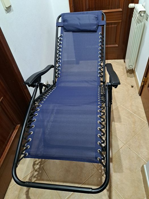 Cadeira espreguiçadeira gravidade zero NOVA