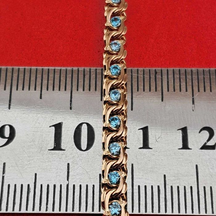 Срочно! Золотой браслет 6,16 гр  19 см Золотий браслет Золото 585