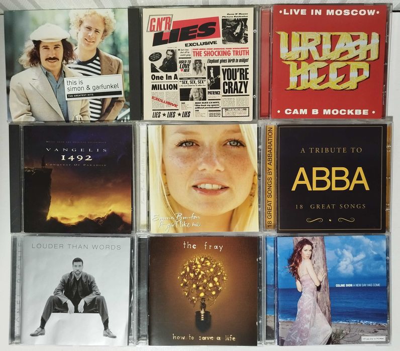 New 22. Тільки фірмові диски з колекції CD (каталог і ціни)