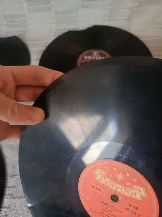 Zestaw 5 płyt szelakowych