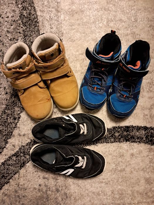 Martes 30 buty zimowe dla chłopca plus gratis adidasy i trekingowe. St