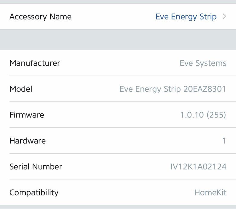 Eve Energy Strip homekit smarthome