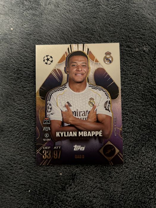 Kartką Piłkarska Match Attax 2026 (Kylian Mbappe )