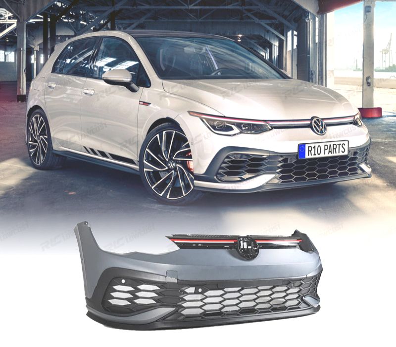 PARA-CHOQUES FRONTAL VOLKSWAGEN VW GOLF 8 LOOK CLUBSPORT