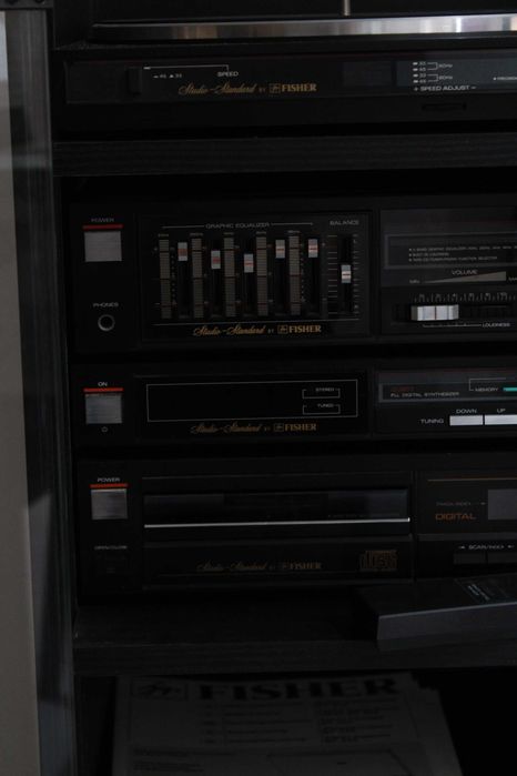 Aparelhagem Fisher DCS-931R Completa com Móvel