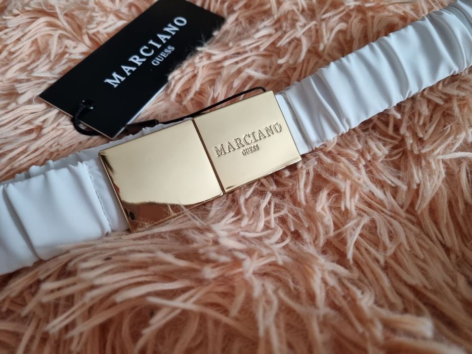 Пояс/ремень резинка белый Guess MARCIANO Оригинал! Новый!