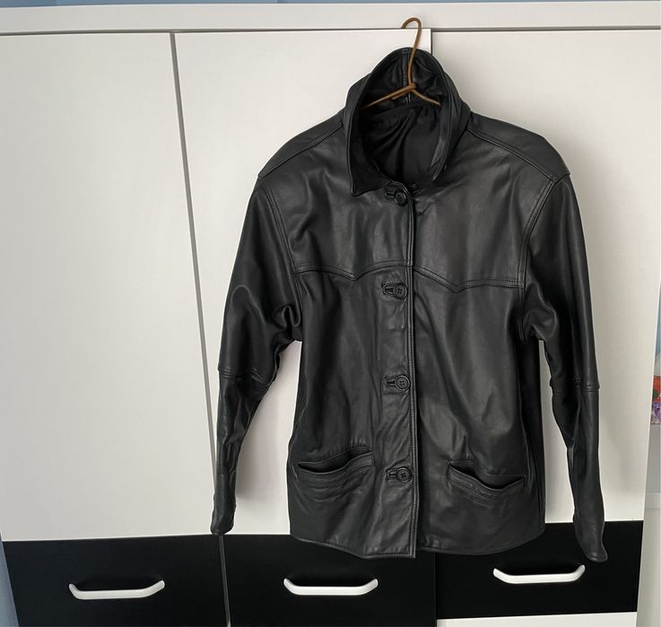 Damska kurtka skórzana rozmiar M