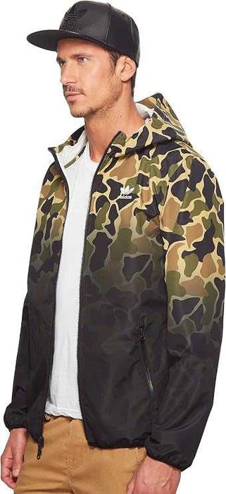 Adidas Originals Men's Camo Windbreaker - Multicolour