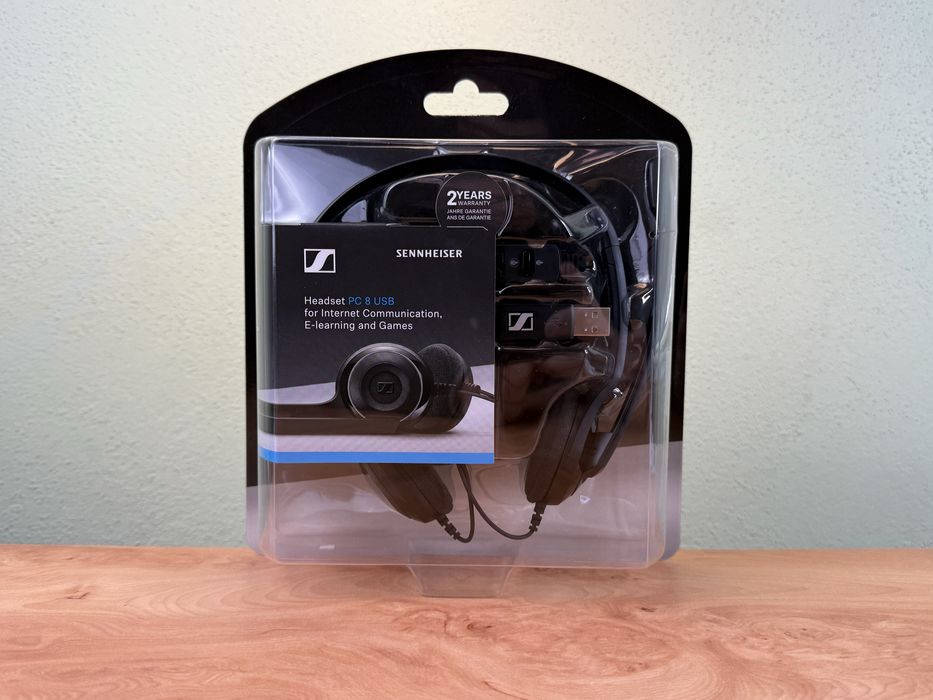 Headset Auriculares Sennheiser PC 8 **selado**