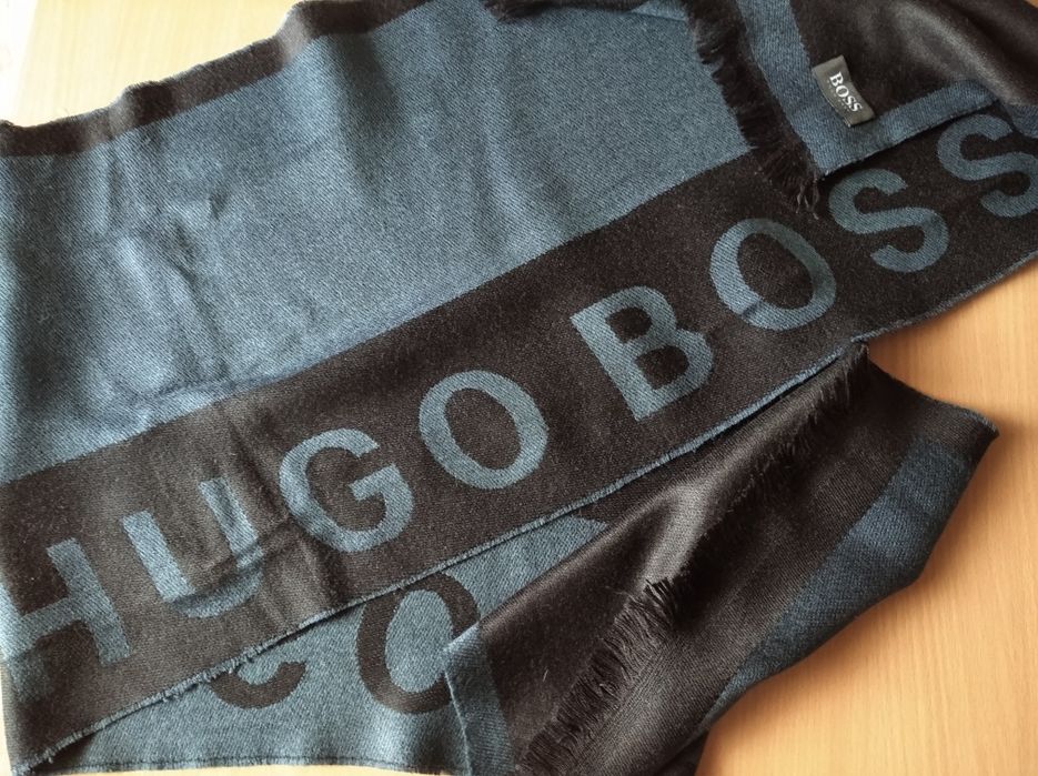 Шарф HUGO Boss, мужской шарф