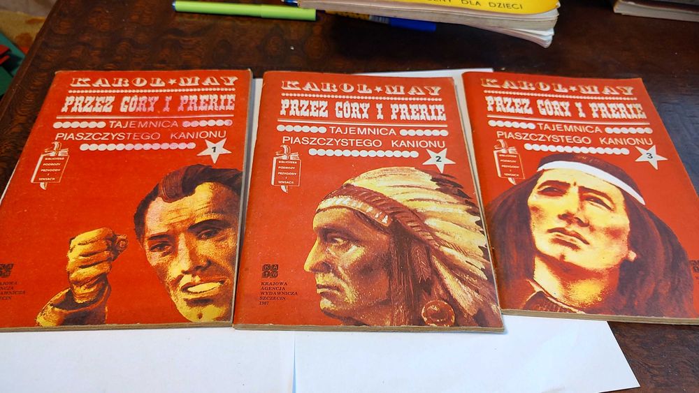 Karol May Przez góry i prerie Tajemnica piaszczystego Kanionu 1987