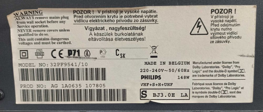 Telewizor Philips CINEOS 32PF9541/10 AMBILIGHT