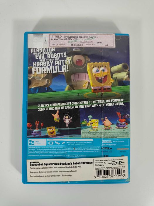 SpongeBob Plankton's Robotic Revenge Wii U
