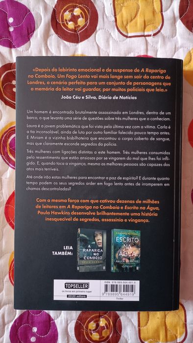 Livro - Um Fogo Lento