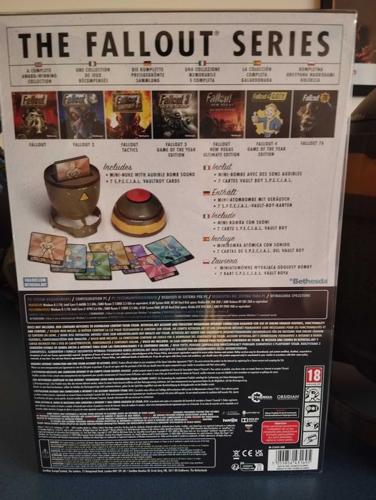 PAKIET serii gier FALLOUT - 7 gier na STEAM
