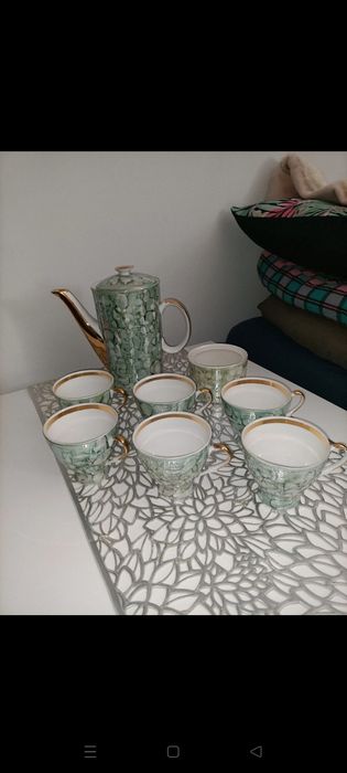 Zestaw porcelanowy PRL